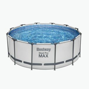 Bestway Steel Pro Max kerek medence fehér (Steel Pro Max 56420) kép