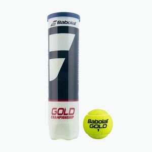 BABOLAT Teniszlabdák Kartonban Gold Championship (18X4) sárga 502082 (Gold Championship 502082) kép
