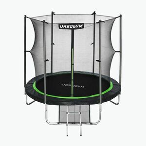 Urbogym Jumper 252 cm-es kerti trambulin fekete 8FT (JUMPER-8FT) kép