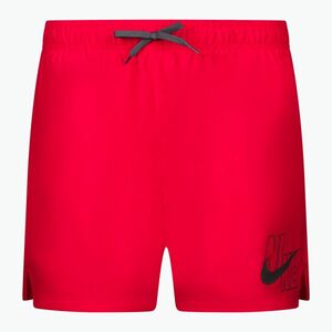 Férfi Nike Logo Solid 5" Volley úszónadrág piros NESSA566-614 (Logo Solid 5" Volley NESSA566) kép
