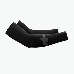 ASSOS Gyermek kerékpáros kesztyű tavaszi és őszi karmelegítő fekete P13.80.829.18 (Fall Arm Warmers P13.80.829.18) kép