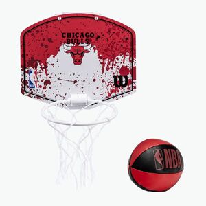 Wilson NBA Chicago Bulls mini kosárlabda piros WTBA1302CHI (NBA Team Chicago Bulls Mini Hoop WTBA1302CHI) kép