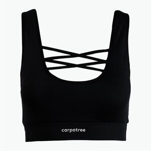 Női edzőmelltartó Carpatree Cross String Sport fekete C-CSSB (Cross String Sports C-CSSB) kép