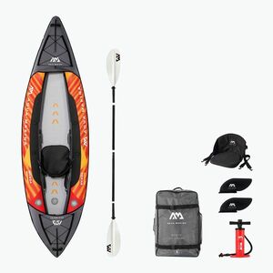 Felfújható kajak 1 személyes AquaMarina túrakajak narancssárga Memba-330 (Touring Kayak 1-person. DWF Deck Memba-330) kép