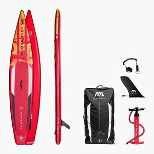 SUP AquaMarina Race - Racing iSUP, 3.81m/15cm piros BT-21RA01 (Race iSUP 3.81m BT-21RA01) kép