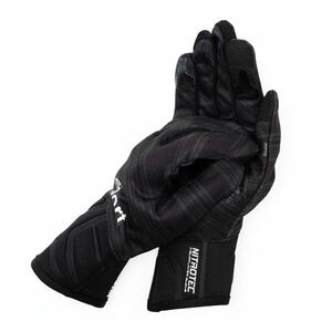 Uhlsport Nitrotec Racer kesztyű fekete 100096901 (Nitrotec 100096901) kép