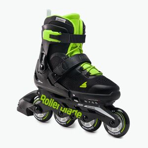 Rollerblade Microblade gyermek korcsolya fekete/zöld 07221900 T83 (Microblade Jr 07221900T83) kép