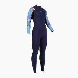 Női búvárruha ROXY 4/3 Popsurf FZ GBS L/SL 2021 pale marigold dye vibes (4/3 mm Pop Surf Chest Zip GBS ERJW103106-NFT6) kép