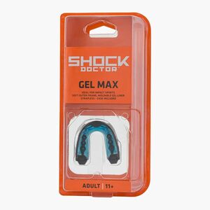 Shock Doctor Gel Max állkapocsvédő fekete/kék SHO02 (Gel Max SHO02) kép