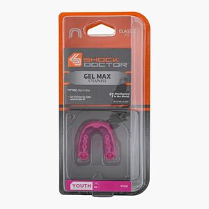 Shock Doctor Gel Max gyermek állkapocsvédő rózsaszín SHO52 (Gel Max SHO52) kép