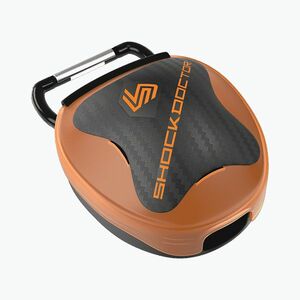 Shock Doctor szájvédő tok narancssárga/fekete SHO41 (Mouthguard Case SHO41) kép