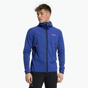 Férfi Salewa Agner Hybrid PL/DST FZ Hoody fleece pulóver kék 00-0000027371 (Agner Hybrid PL/DST FZ Hoody 00-0000027371) kép