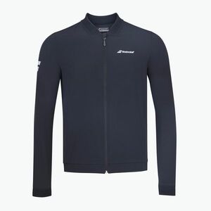 Férfi tenisz pulóver BABOLAT Play fekete 3MP1121 (Play 3MP1121) kép