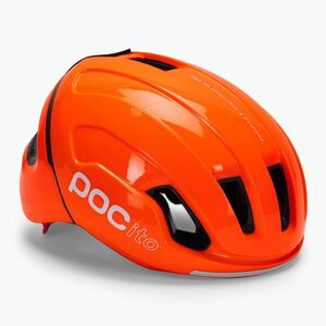 Gyermek kerékpáros sisak POC POCito Omne MIPS fluorescent orange (Pocito Omne MIPS Jr 10736) kép