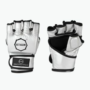 Octagon grappling kesztyű MMA ezüst (METALLIC SILVER) kép