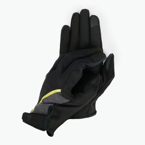 ZIENER MTB Kerékpáros Kesztyű Clyo Touch Hosszú Gél 338 Fekete/Sárga Z-988229/338/7, 5 (MTB Clyo Touch Long Gel Z-988229/338) kép