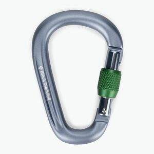 Black Diamond Pearlock Pearlock Screwgate karabiner szürke BD3811341003ALL1 (Pearlock Screwgate BD3811341003ALL1) kép
