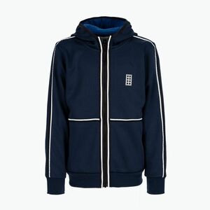 Gyermek fleece kapucnis pulóver LEGO Lwsefrit 208 sötétkék 11010407 (Lwsefrit 208 11010407) kép
