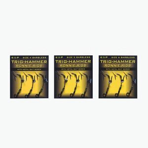 ESP Trig-Hammer Ronnie Rigs Barbless pontyos vezetők fekete EHRRRRTH006B (Trig-Hammer Ronnie Rigs Barbless EHRRRTH006B) kép