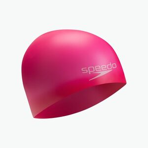 Speedo Plain Moulded szilikon gyermek úszósapka rózsaszín 68-70990F290 (Plain Moulded Silicone 8-70990F290) kép