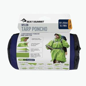 Sea to Summit Nylon ponyvás esőponchó kék APONCHOBL APONCHOBL (Nylon Tarp APONCHOBL) kép