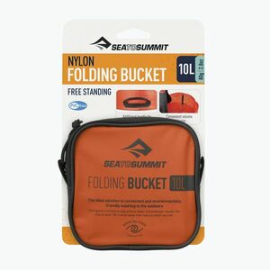 Sea to Summit összecsukható vödör 10 l narancssárga AFB10 (Folding Bucket AFB10) kép