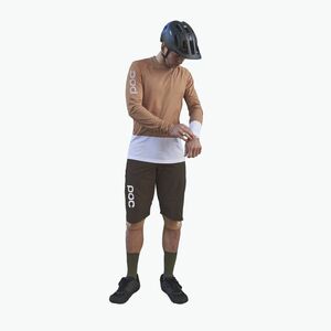 Férfi kerékpáros hosszú ujjú POC MTB Pure aragonite brown/hydrogen white (MTB Pure 52844) kép