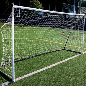 QuickPlay Kickster Elite focikapu 3, 6 x 1, 8 m fehér QP0504 (Kickster Elite QP0504) kép
