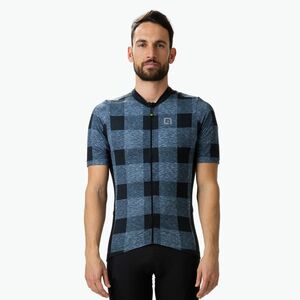 Férfi Alé Scottish kerékpáros mez kék L22133402 (Scottish L22133402) kép