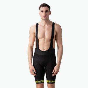 Férfi Alé Strada Bibshort kerékpáros rövidnadrág fekete L15054018 (Strada Bibshorts L15054018) kép