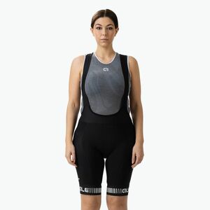 Női kerékpáros rövidnadrág Alè Pantalone C/B Strada bibshort fekete L13146718 (Strada Bibshorts L13146718) kép