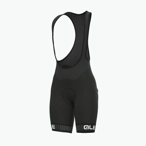 Női kerékpáros rövidnadrág ALÉ Pantalone C/B Traguardo bibshort fekete/fehér L11546718 (Traguardo Bibshorts L11546718) kép