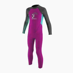 Gyermek 2 mm-es O'Neill Toddler Reactor-2 Back Zip Foam Pink 4868G (Toddler Reactor-2 2 mm Back Zip Full 4868G-DR8) kép