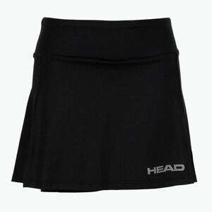 Gyermek tenisz szoknya HEAD Club Basic Skort fekete 816459 (Club Basic Skort Jr 816459) kép