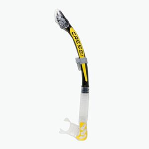 Cressi Alpha Ultra Dry sárga/ezüst snorkel ES258 (Alpha Ultra Dry ES258051) kép