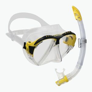 Cressi Matrix + Gamma snorkel szett maszk + snorkel sárga DS302504 (Matrix + Gamma DS302504) kép