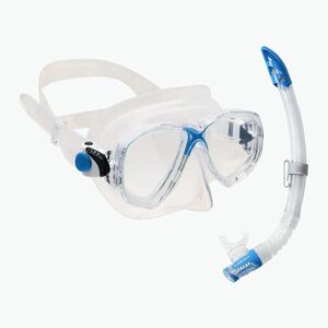 Búvárszett Cressi Marea + Gamma maszk + snorkel kék/színtelen DM1000052 (Marea + Gamma DM1000052) kép