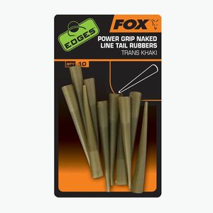 Védőelem a biztonságos kapcsokhoz 10 db. Trans Khaki CAC686 (Power Grip Naked Line Tail Rubbers CAC686) kép