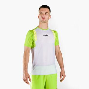 Férfi tenisz póló Diadora Clay SS 20002 fehér DD-102.176842 (Clay 102.176842) kép