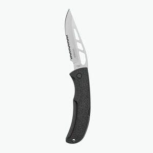 Gerber E-Z Out Skeleton Tourist Knife - fogazott fekete ezüst 06751 (E-Z Out Skeleton - Serrated 06751) kép