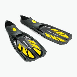 AQUA-SPEED Snorkelling Flippers Inox fekete/sárga 553 (Inox 553) kép