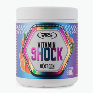 Vitamin Shock 300g Real Pharm vitamin és ásványi anyag komplex narancs 711960 (Vitamin Shock 711960) kép