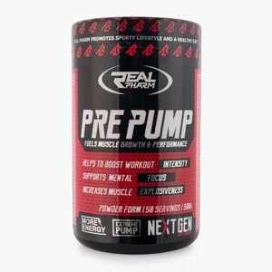 Real Pharm Pre Pump edzés előtti edzés 500g kiwi szőlő 702364 (Pre Pump 702364) kép