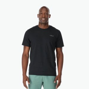 Férfi trekking póló Rab Stance Mountain Peak szürke QCB-66 (Stance Mountain Peak QCB-66-BEL) kép