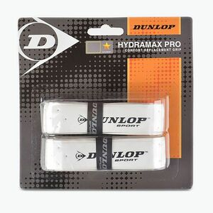 Squash Wraps Dunlop Hydramax Pro 2 db fehér 613251 (Hydramax Pro 613251) kép