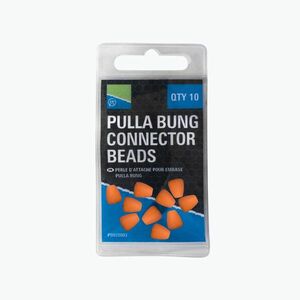 Preston Pulla Bug Bug csatlakozó gyöngyök narancssárga P0020003 horgászstopperek (Pulla Bug Connector Beads P0020003) kép
