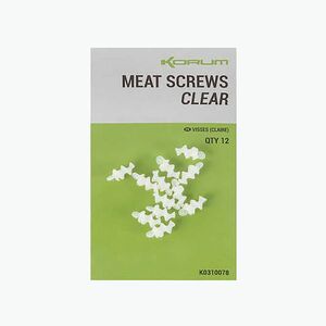 Korum Húscsali csavarok 12 db átlátszó K0310078 (Meat Screws K0310078) kép