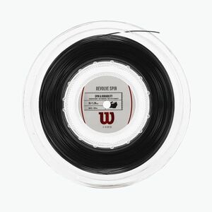 Wilson Revolve Spin 16 200M Tenisz húr Fekete WRZ907600 WRZ907600 (Revolve Spin 16 200M WRZ907600) kép