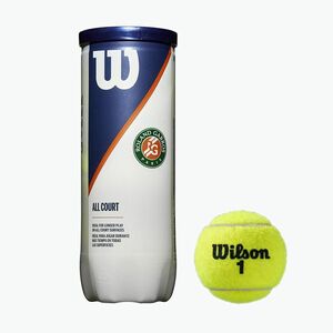 Wilson Roland Garros All Ct teniszlabda szett 3 db sárga WRT126400 (Roland Garros All Court 3B WRT126400) kép
