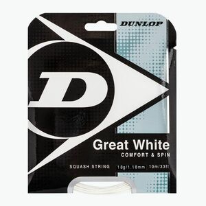 Dunlop Bio Great Great sq. 10 m squash húr fehér 624700 (Bio Great sq. 624700) kép